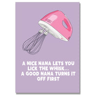 Nana Whisk Card